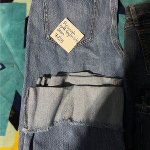 Rewash High Rise Jeans - Light Blue